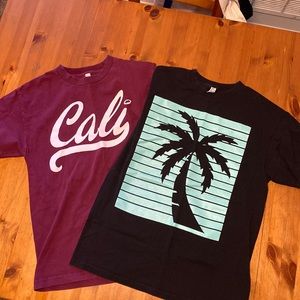 2 for 1 boys medium shirts